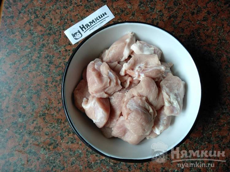 Шашлык в маринаде из вина и соевого соуса  - фото шаг 1