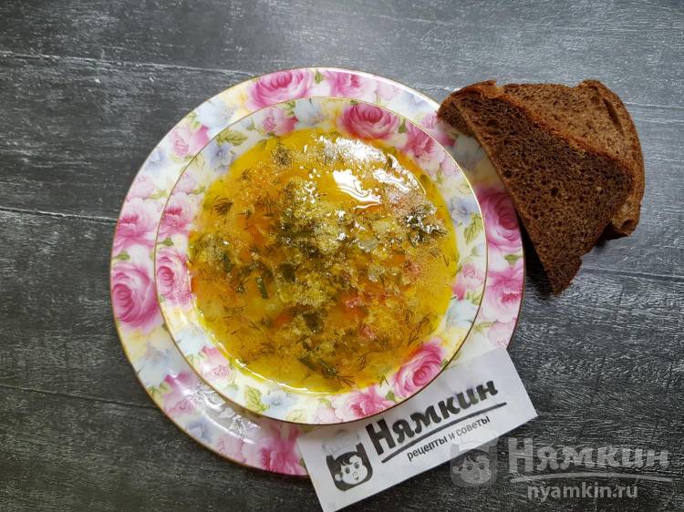 Суп Кубанский с пшеном и копчёной колбасой - фото шаг 13