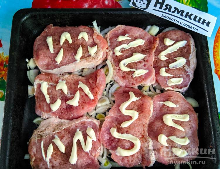 Мясо по-французски с помидорами из свинины - фото шаг 11