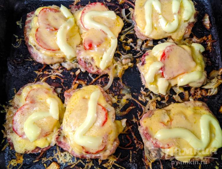 Мясо по-французски с помидорами из свинины - фото шаг 15
