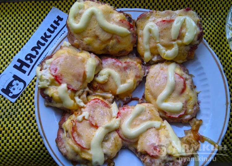 Мясо по-французски с помидорами из свинины - фото шаг 16