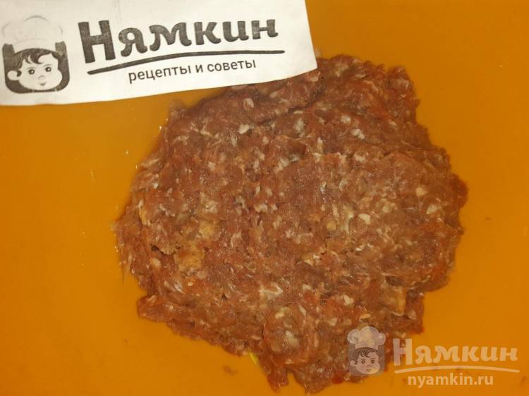 Картофель по-французски с фаршем в духовке - фото шаг 1