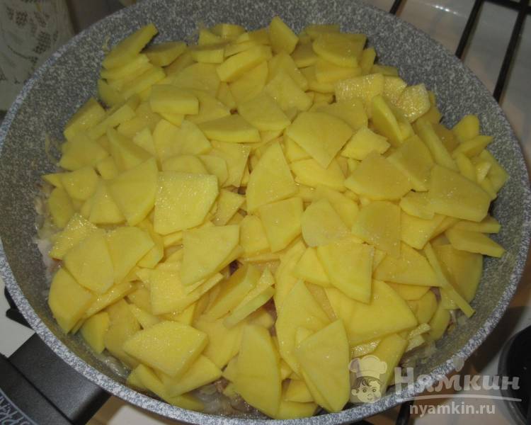 Вареники с картошкой и квашеной капустой - фото шаг 2