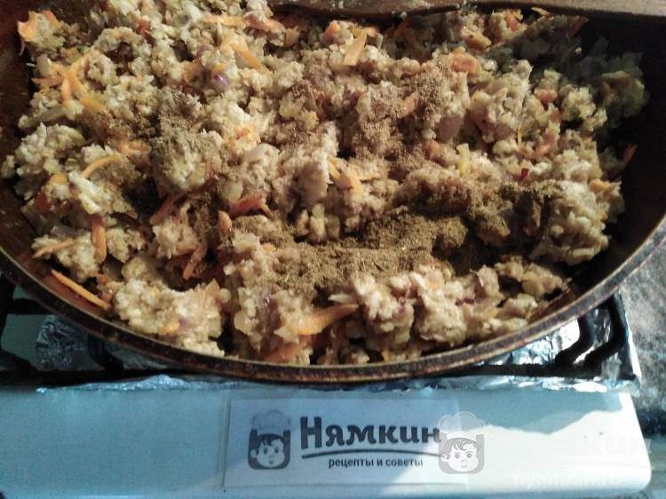 Ленивые голубцы с куриным фаршем - фото шаг 10