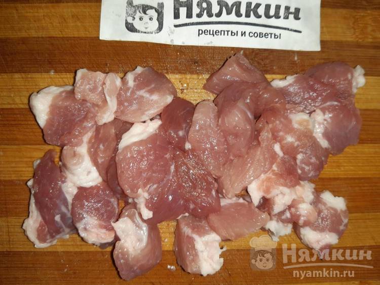 Плов с мясом и капустой в мультиварке - фото шаг 2