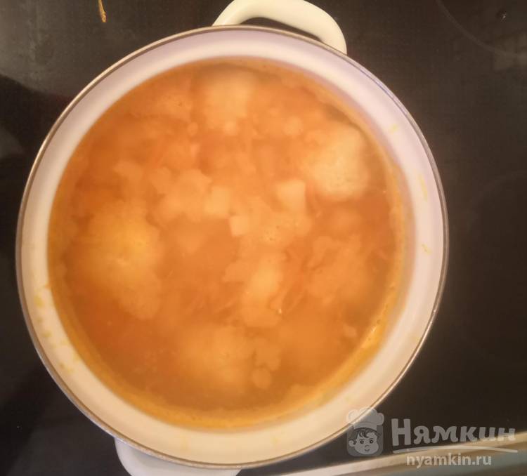 Как приготовить суп с фрикадельками и картошкой: рецепт с фото пошагово | Меню недели