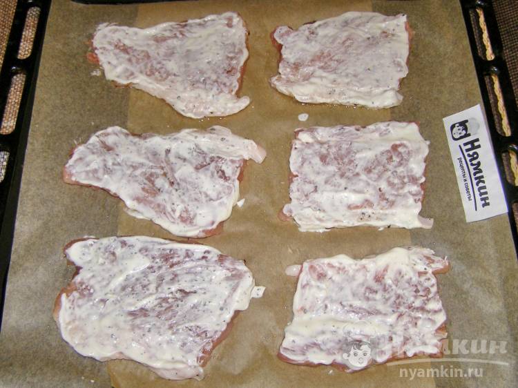 Отбивные в духовке: рецепт из свинины