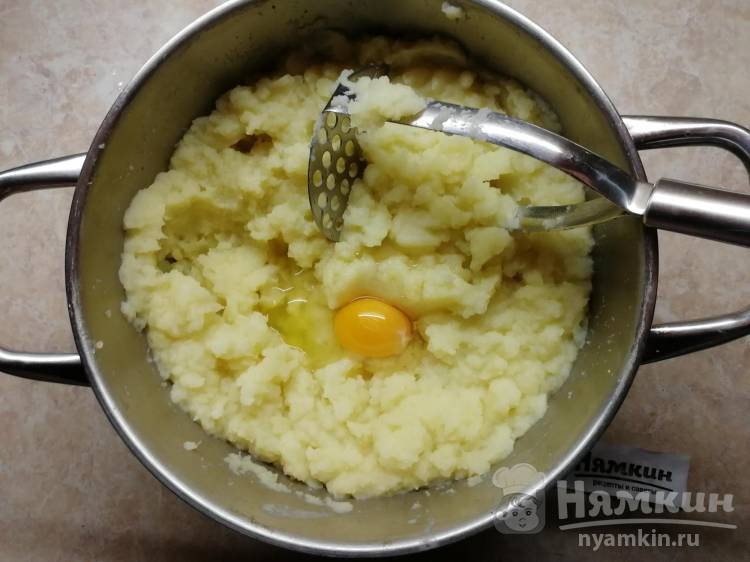 Пюре с маслом и яйцом рецепт