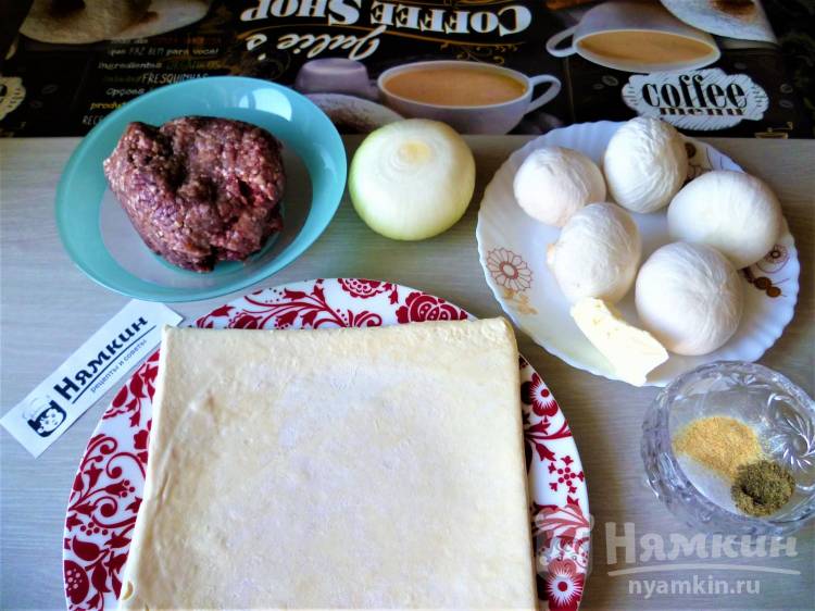 Слоеное тесто для самсы в домашних условиях рецепт с фото пошагово