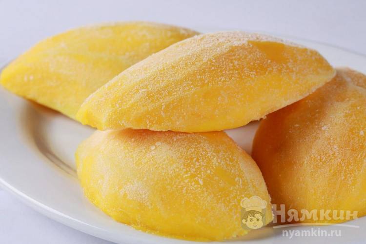 Как использовать замороженное манго