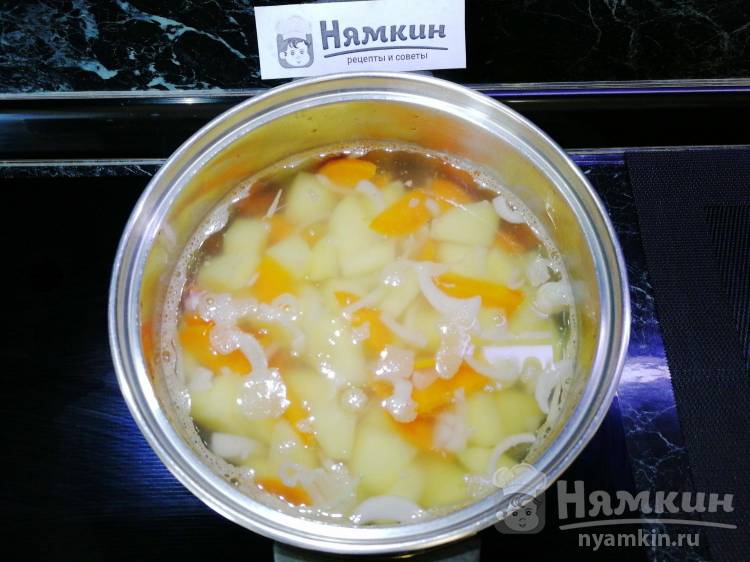 Самый вкусный рецепт супа с кабачками и плавленным сыром
