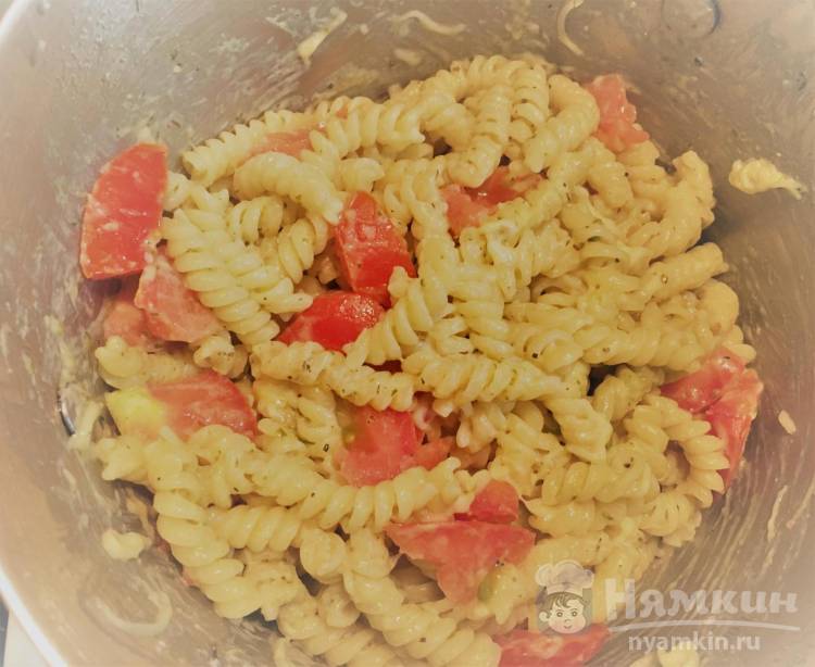 Как приготовить рецепт Спагетти с помидорами