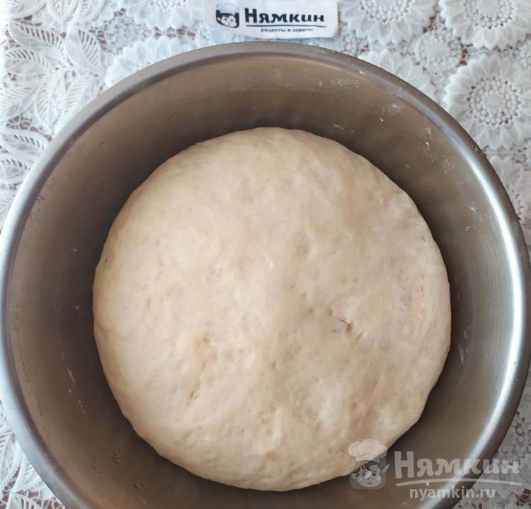 Сливочный отрывной хлеб с сыром в духовке - фото шаг 1