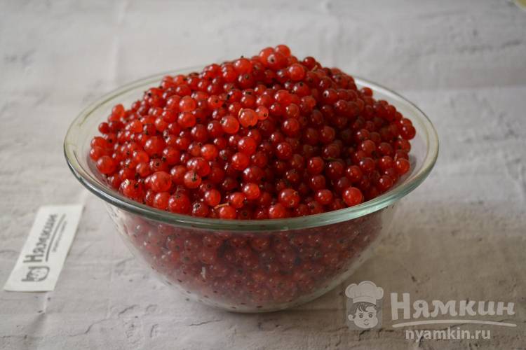 Джем из красной смородины без косточек: заготовка на зиму - фото шаг 1