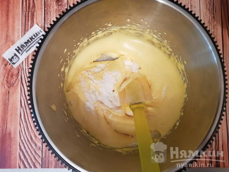 Миндальное печенье с сахарной пудрой в духовке  - фото шаг 6