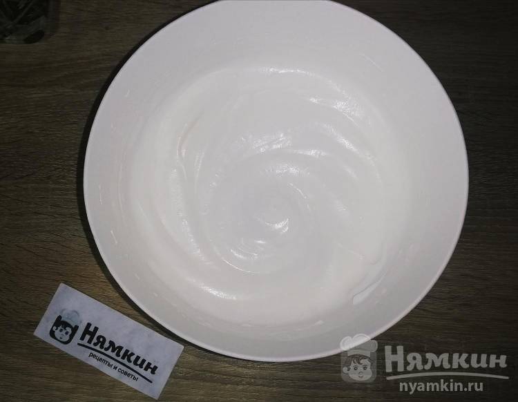 Маковый торт из бисквитных коржей с заварным кремом на праздничный стол - фото шаг 2