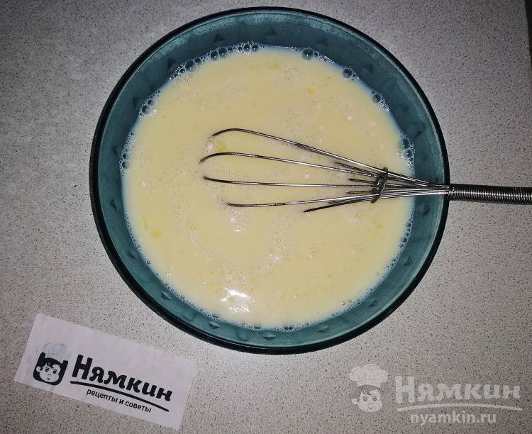 Маковый торт из бисквитных коржей с заварным кремом на праздничный стол - фото шаг 15