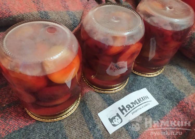 Заготовки из сливы половинками без косточек на зиму - фото шаг 7