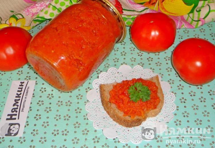 Готовим аппетитку – лучшие рецепты салата из помидоров на зиму