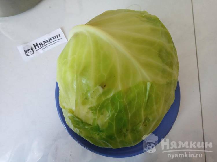 Голубцы из свежей капусты с мясным фаршем и овощами - фото шаг 2