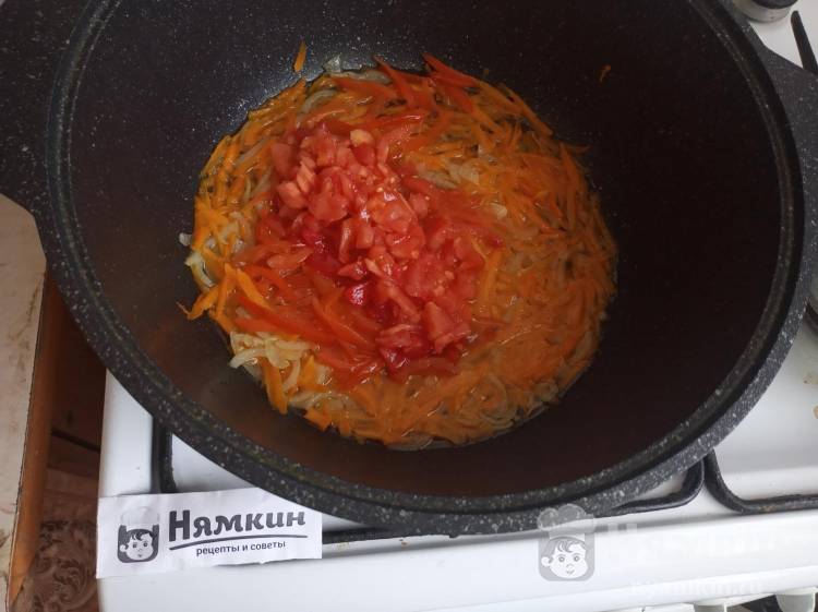 Голубцы из свежей капусты с мясным фаршем и овощами - фото шаг 14
