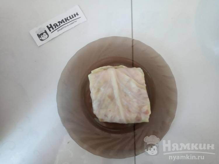 Голубцы из свежей капусты с мясным фаршем и овощами - фото шаг 19