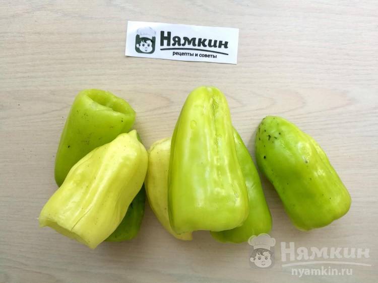 Перцы, фаршированные фаршем и рисом в томатно-сметанной заливке - фото шаг 5