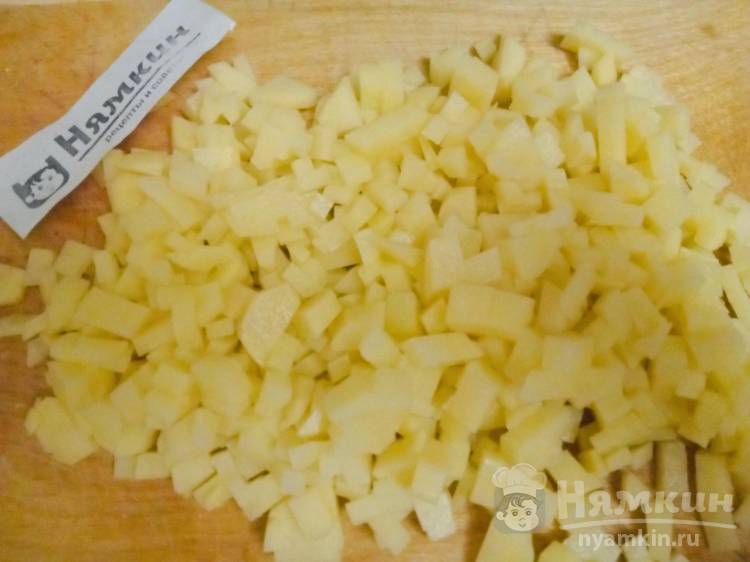 Постный гороховый суп с овощами и куркумой - фото шаг 3