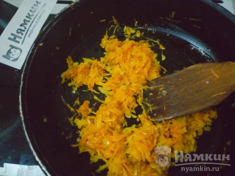 Постный гороховый суп с овощами и куркумой - фото шаг 7