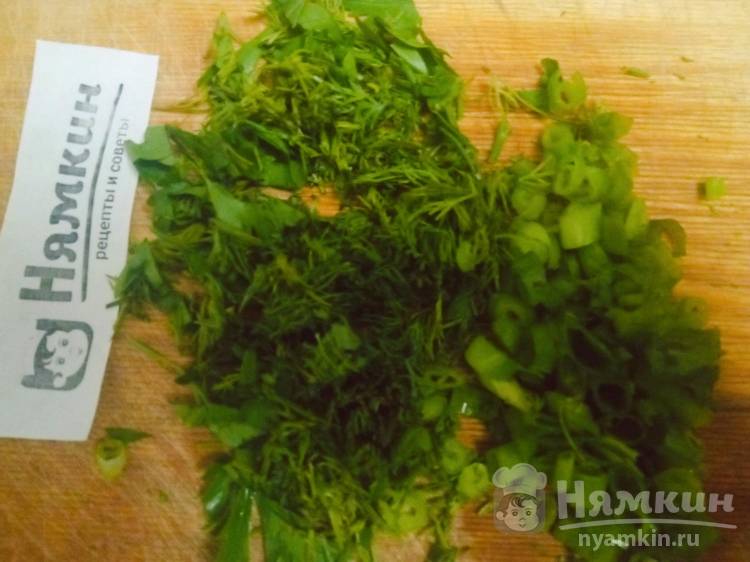 Быстрый суп из консервированной фасоли с картофелем и зеленью - фото шаг 4