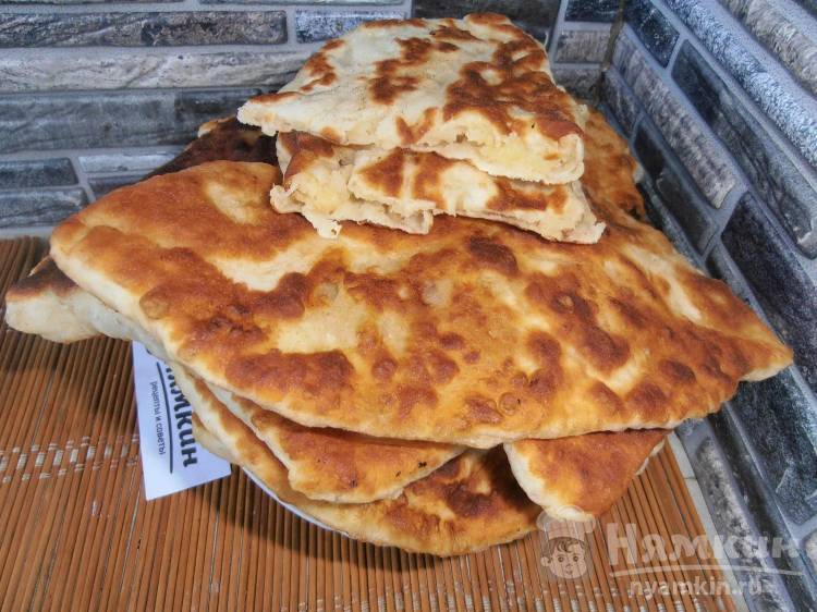 Бездрожжевые пирожки на кефире с картошкой - фото шаг 12