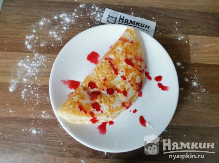 Блины на кефире и сыворотке без яиц - фото шаг 5