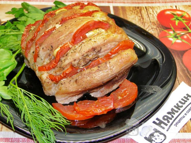 Свинина с помидорами в фольге по-итальянски рецепт пошаговый с фото - natali-fashion.ru