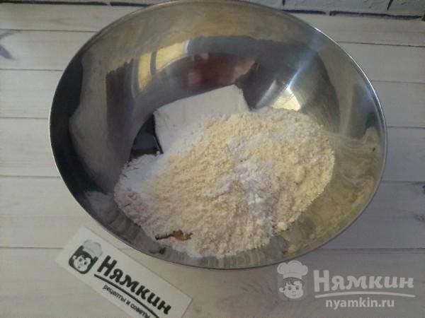 ПП сочники с творогом и кокосовой стружкой - фото шаг 2