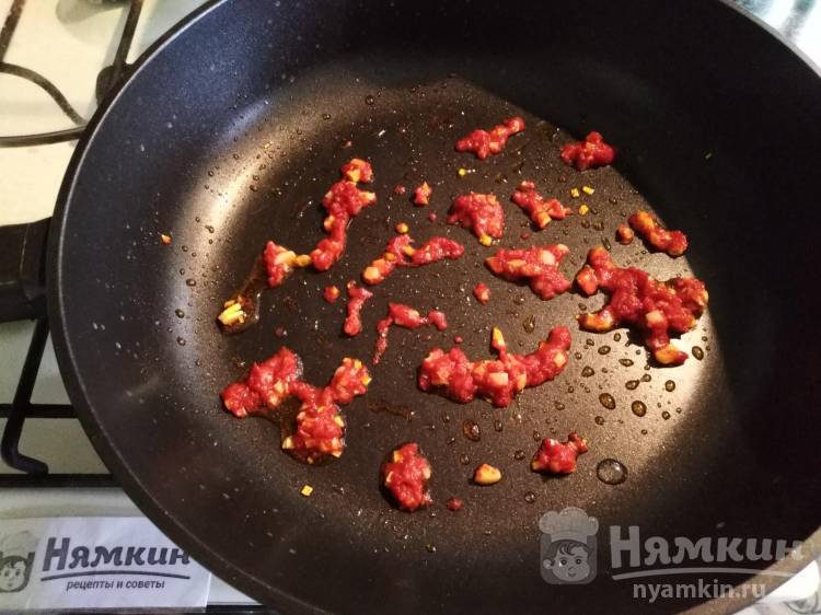 Рагу из нута и овощей с грудинкой - фото шаг 7