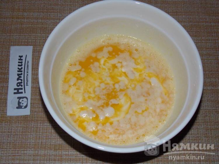 Вафельное печенье с арахисовой пастой в мультипекаре - фото шаг 2