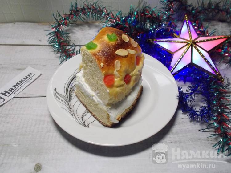 Рождественский пирог Трех королей со взбитыми сливками - фото шаг 22