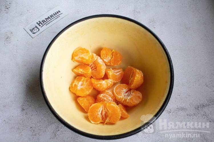 Джем из мандаринов с яблоками в домашних условиях - фото шаг 1