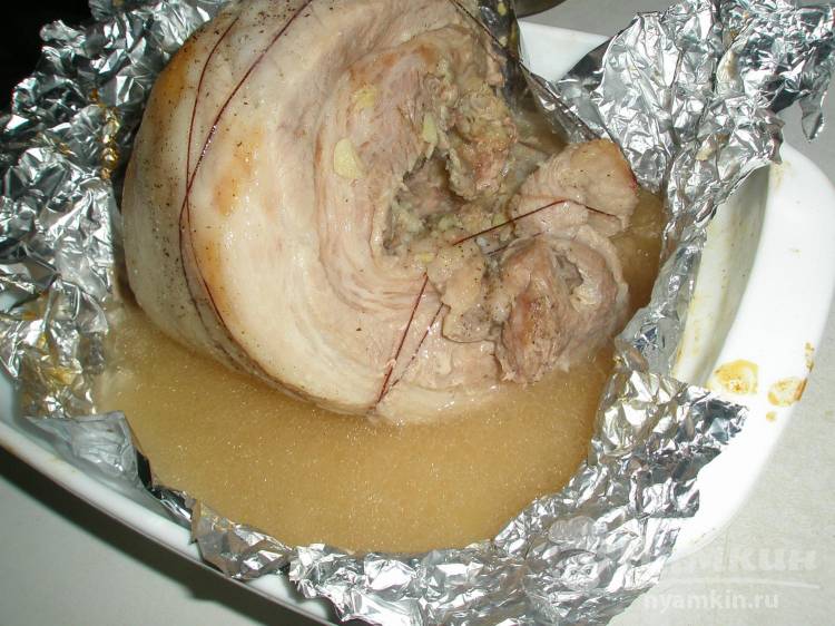 Вырезка свиная в фольге рецепт