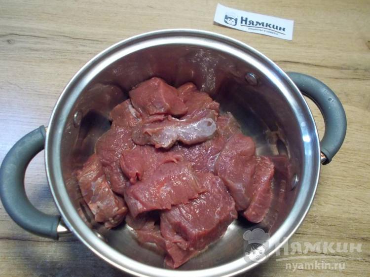 Мягкий шашлык из говядины в домашних условиях - фото шаг 3