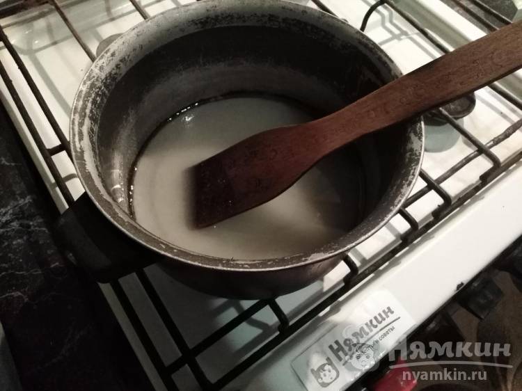 Безбелковая глазурь для кулича с лимоном на желатине - фото шаг 4