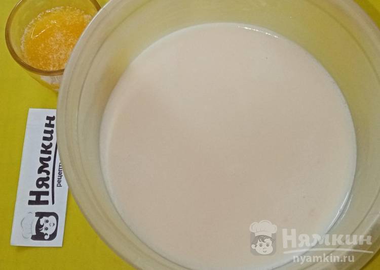 Вафельные коржи для торта на молоке в электровафельнице - фото шаг 4