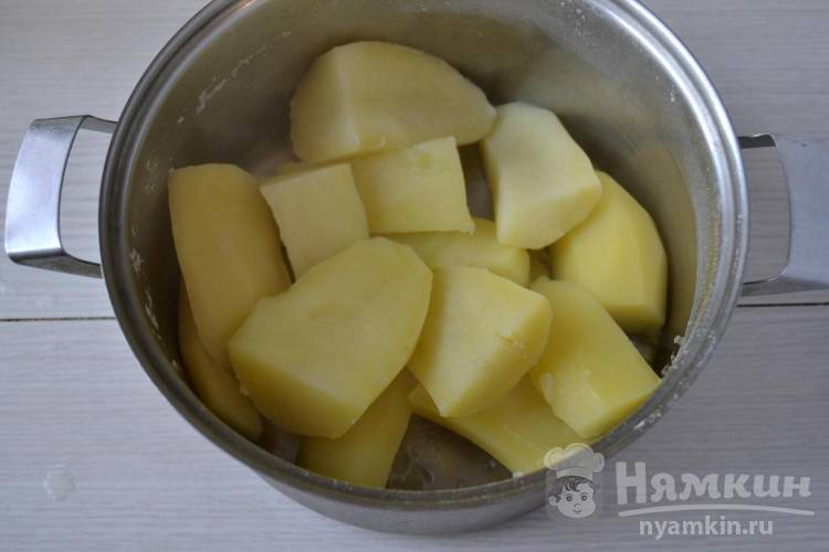 Вкусное картофельное пюре с молоком (простой рецепт)