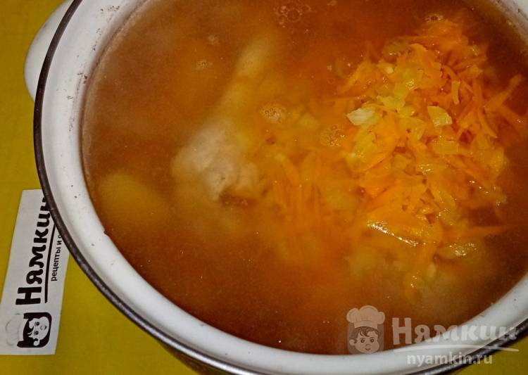 Шахтерский суп с гречкой — рецепт с фото