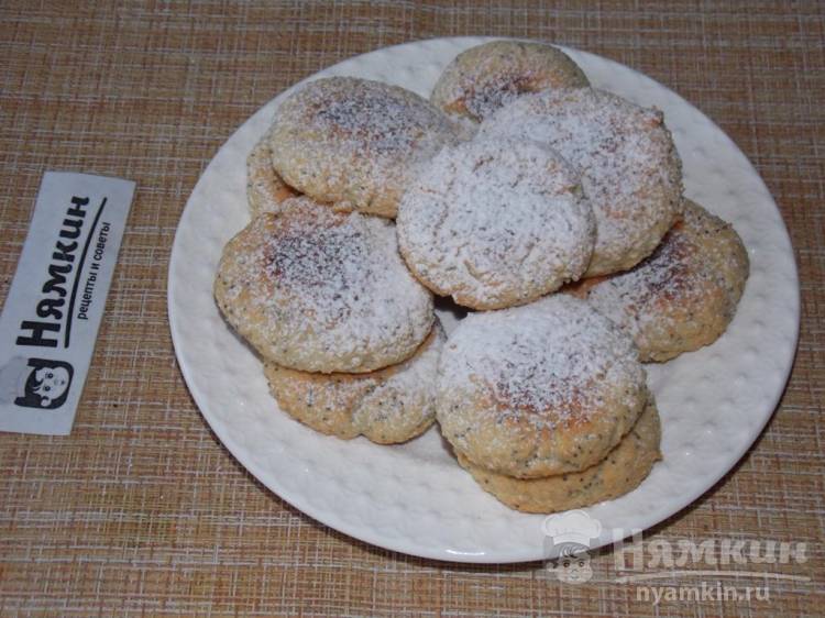 Творожное печенье из рисовой муки