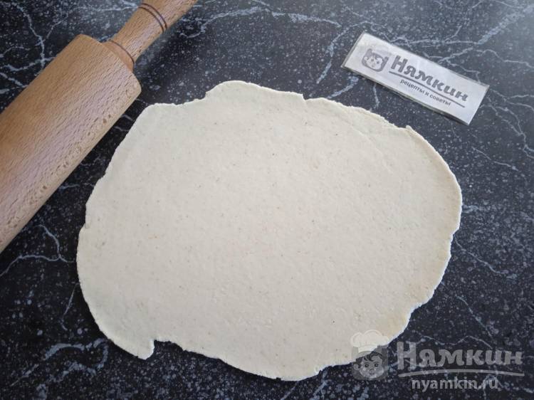 Индийские Пани пури без начинки на сковороде - фото шаг 2