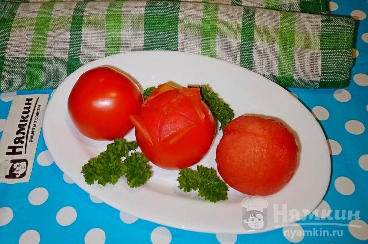Как быстро ошпарить помидоры кипятком от шкурки в домашних условиях