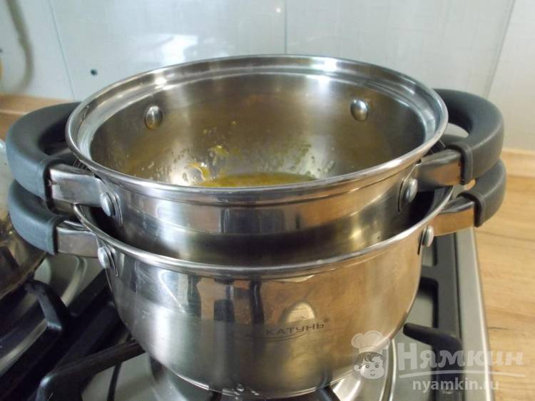 Шоколадный пряник с абрикосовым джемом в духовке - фото шаг 3