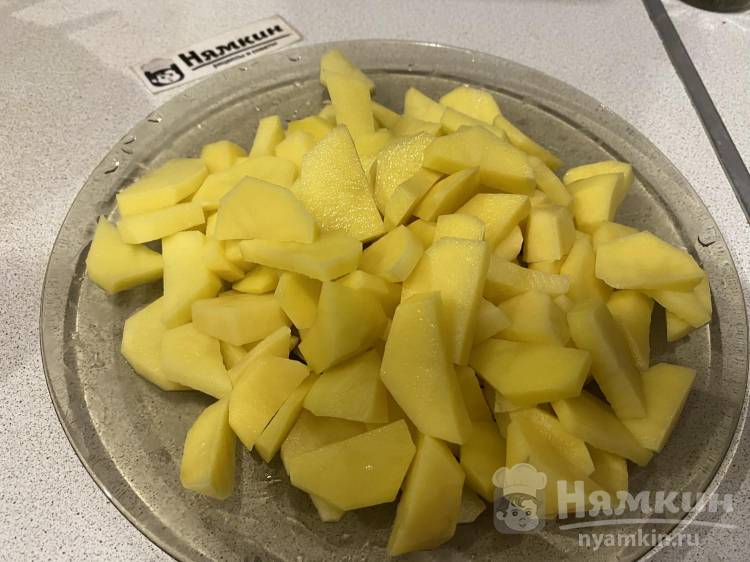 Домашняя суп-лапша с целой курицей и овощами - фото шаг 4