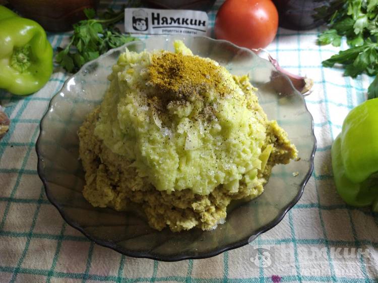 Постные вафли из чечевицы, кабачков и картофеля - фото шаг 4